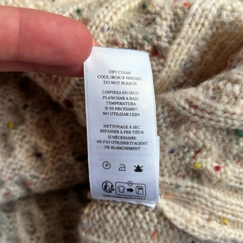 Rails Isla Cardigan Cream Confetti Large - Picture 8 of 10